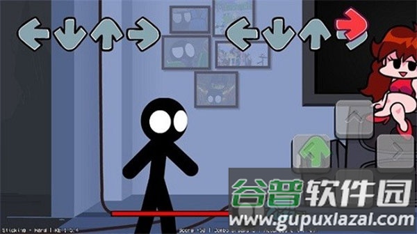 周五夜放克火柴人小黑模组下载(Stickman Vs Friday Night Funkin)截图3