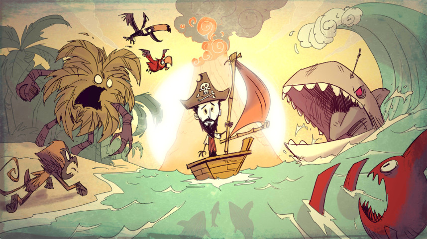 饥荒海滩免费中文版(ShipWrecked)截图1