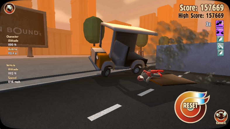 飞车英雄最新版2026(Turbo Dismount)截图4