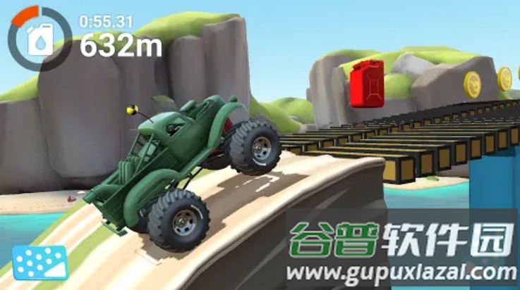MMX爬坡赛车2游戏(Hill Dash 2)截图2
