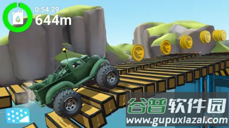 MMX爬坡赛车2游戏(Hill Dash 2)截图3
