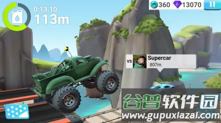 MMX爬坡赛车2游戏(Hill Dash 2)截图4