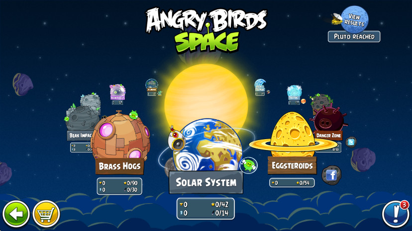 愤怒的小鸟太空版最新版本(Angry Birds)截图2