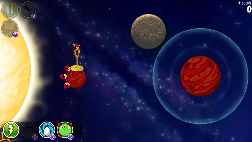 愤怒的小鸟太空版最新版本(Angry Birds)截图3