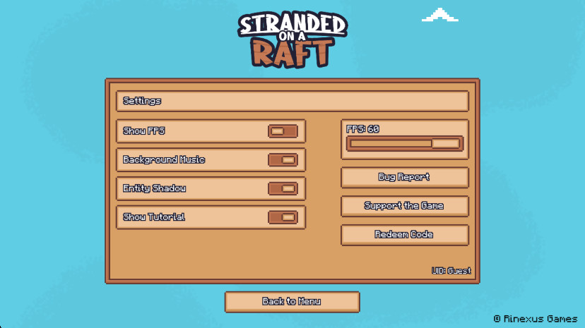 木筏求生2d版(Stranded on a Raft)截图1