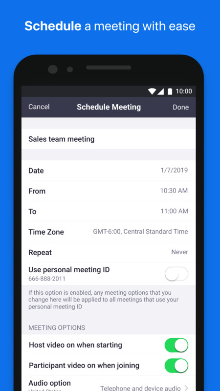 zoom软件 安卓版截图4