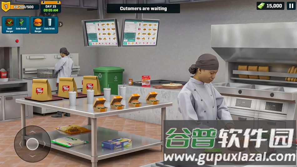 厨师模拟快餐游戏安卓版截图1