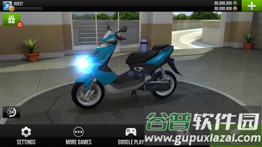 3d摩托骑手无限金币版截图4