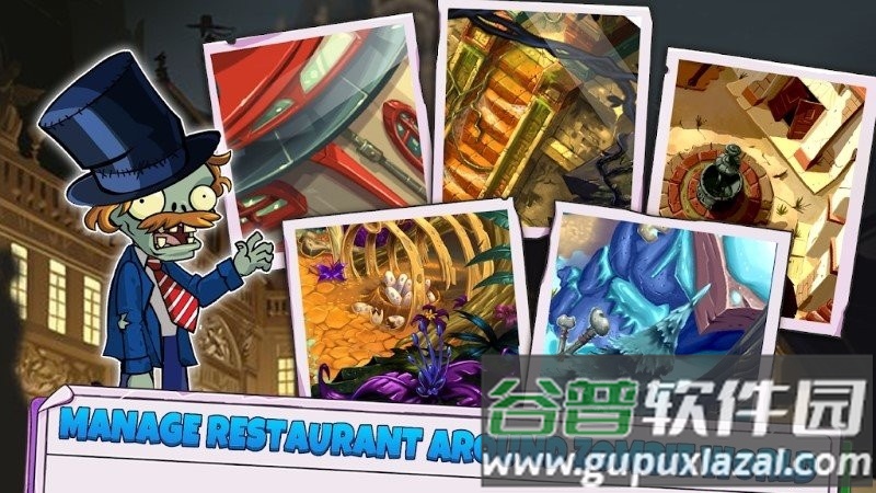 僵尸烹饪冲刺游戏(Zombie Cooking Dash)截图2