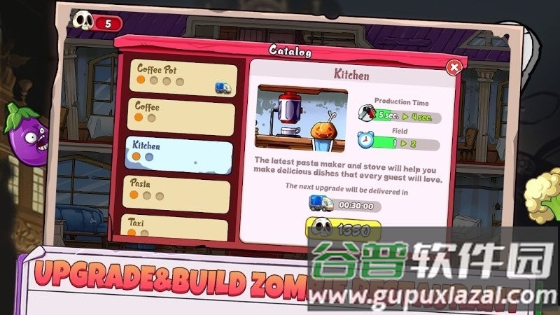 僵尸烹饪冲刺游戏(Zombie Cooking Dash)截图4