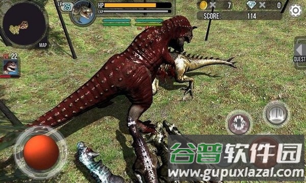 饥饿恐龙进化游戏截图3