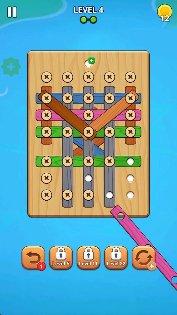 木螺丝拼图免广告版(Wood Screw Puzzle)截图4
