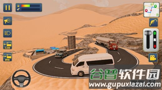 迪拜货车模拟器游戏(Dubai Van Simulator Car Games)截图1