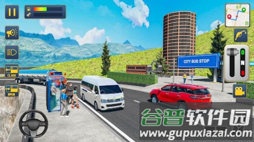 迪拜货车模拟器游戏(Dubai Van Simulator Car Games)截图2