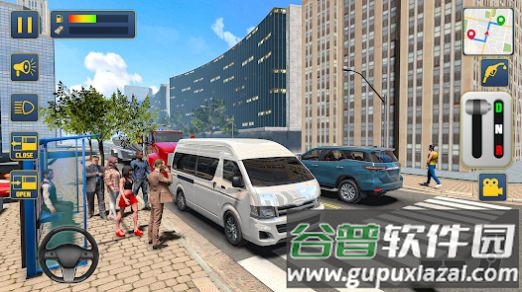迪拜货车模拟器游戏(Dubai Van Simulator Car Games)截图3