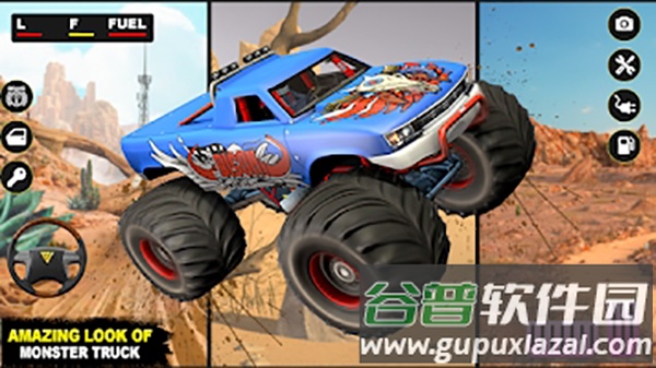 怪物德比卡车格斗游戏(Monster Derby Truck Fighting)截图2