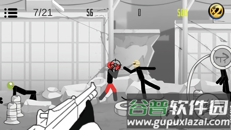 火柴人士兵游戏截图1