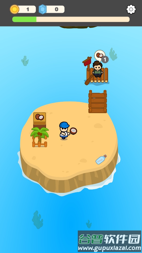 闲置椰子岛小游戏(Idle Coconut Island)截图3