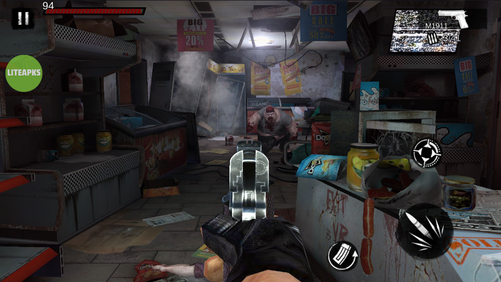 僵尸前线4内置MOD菜单最新版(Zombie Frontier4)截图1