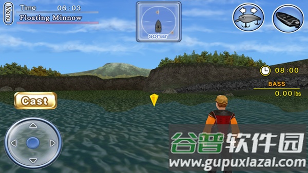 钓大鱼模拟器Bass Fishing 3D on the Boat Free截图1