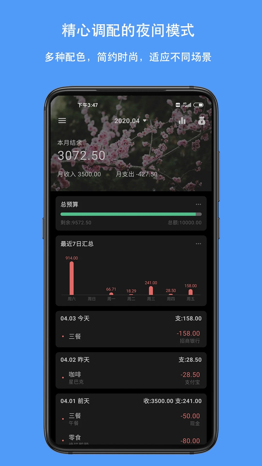 钱迹记账本 截图4