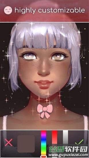 动态肖像女孩live portrait maker截图1