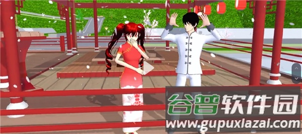 樱花校园英文版SAKURA SchoolSimulator截图1