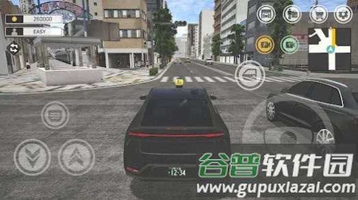 日本计程车模拟大阪驾驶游戏(JapanTaxiSimulatorDriving)截图1
