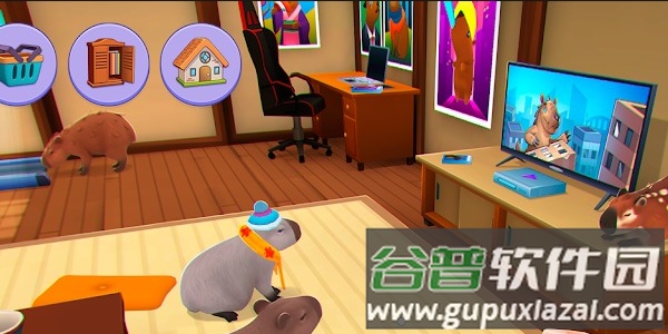 卡皮巴拉模拟器截图2