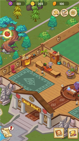 空闲魔法学校内购版截图2