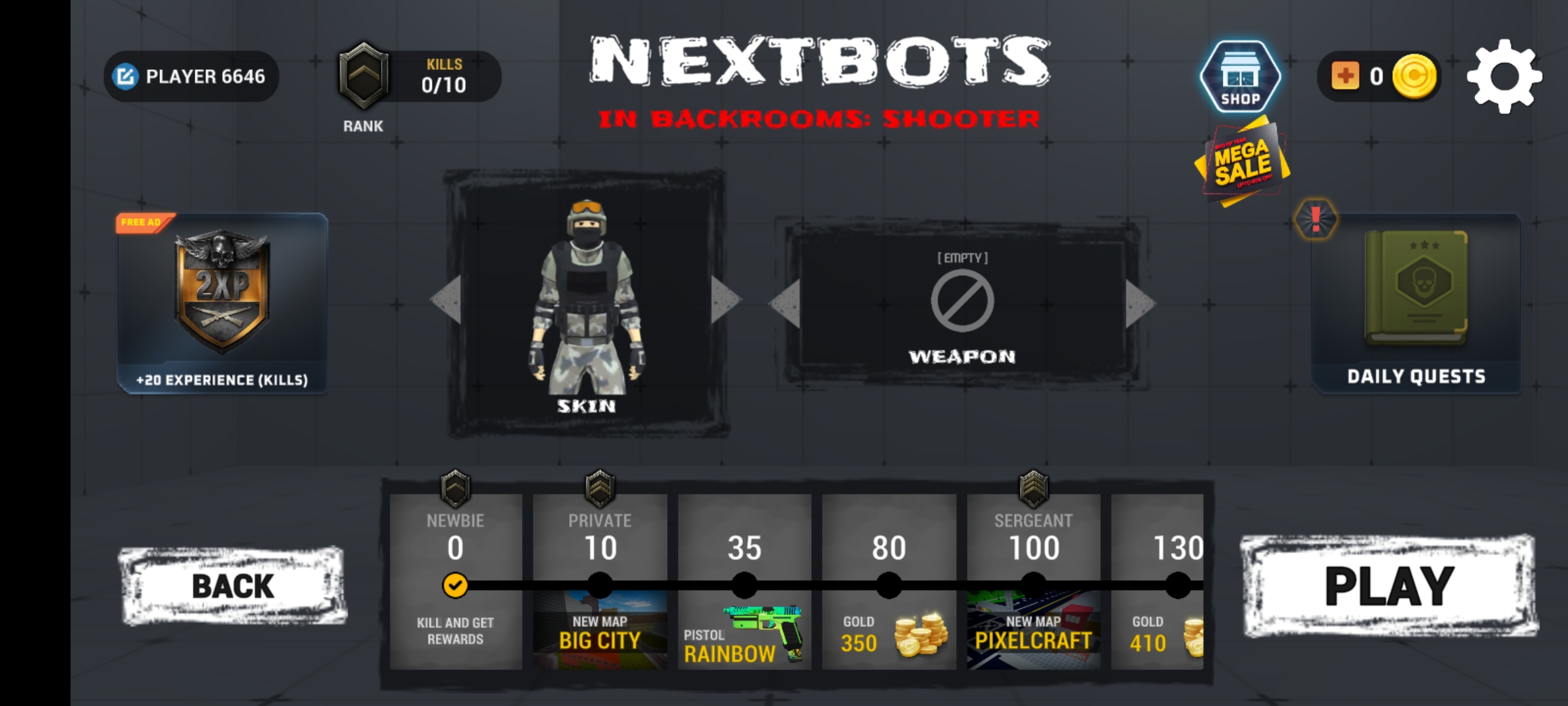 Nextbots密室射手内置菜单版截图2