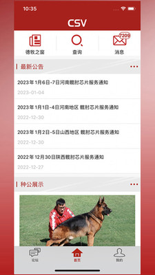 CSV德国牧羊犬俱乐部APP 安卓版截图1