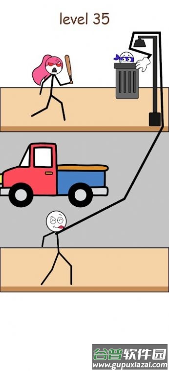火柴人小偷考验游戏(Stickman Thief)截图4