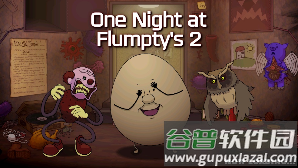 矮蛋惊魂夜2游戏(One Night at Flumpty)截图1