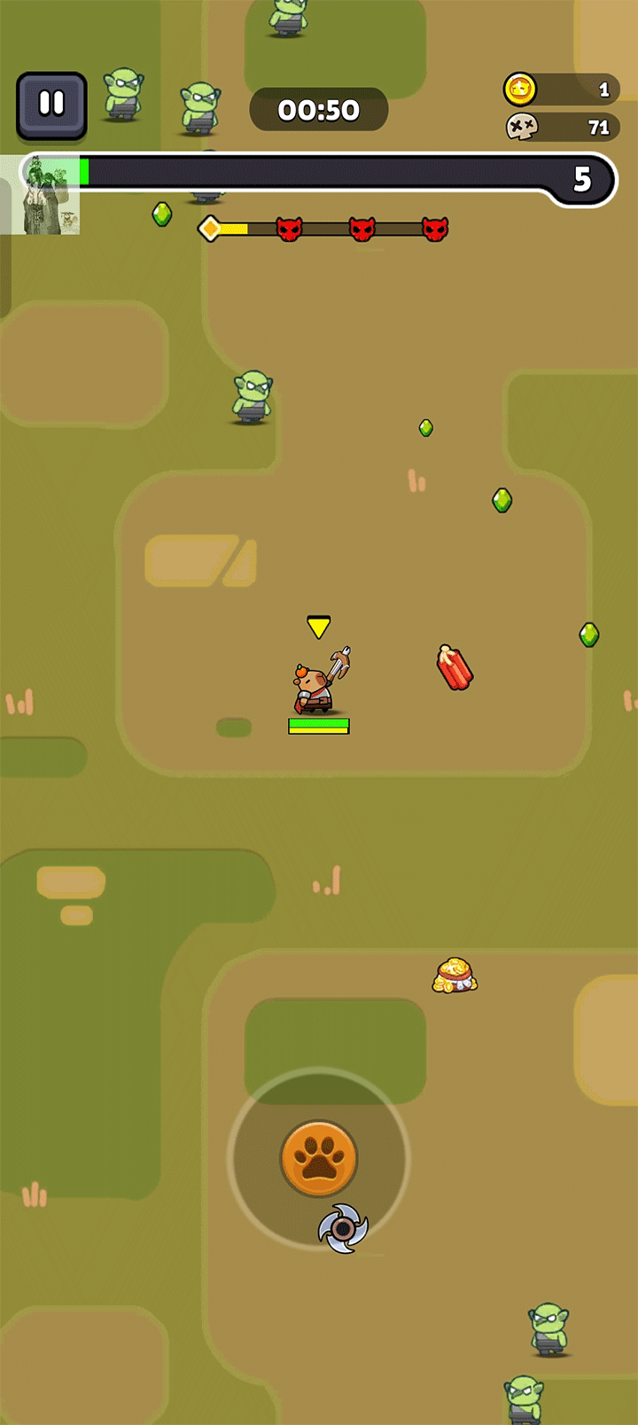卡皮巴拉幸存者内置菜单版(Capybara.io: Battle Survivor)截图1