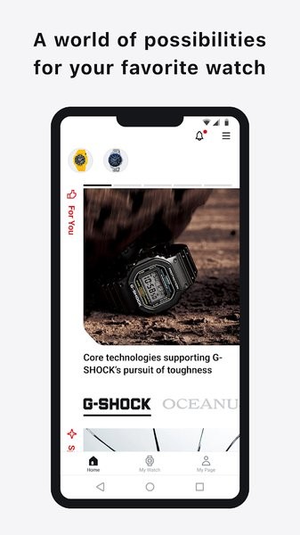 CASIOWATCHES手表APP 安卓版截图1