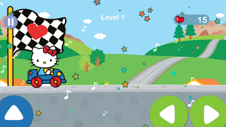 凯蒂猫飞行冒险Hello Kitty Racing中文版下载截图1