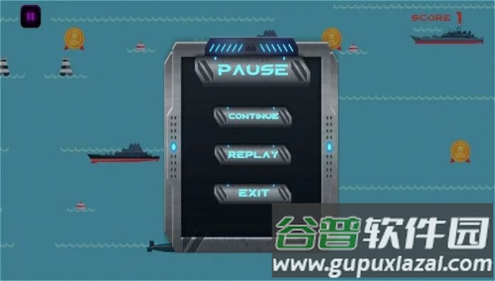 潜艇突袭游戏(Submarine Raid)截图2