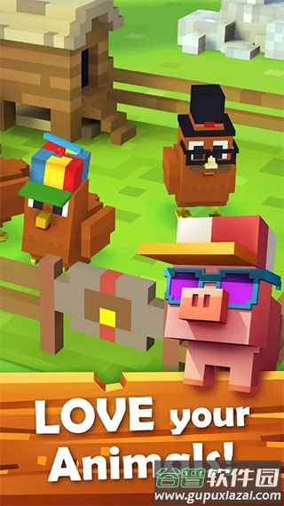 方块农场游戏下载(Blocky Farm)截图1