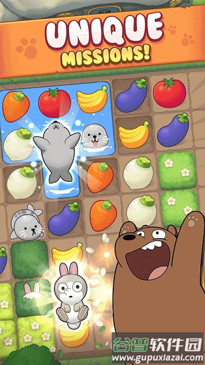咱们裸熊游戏下载(We Bare Bears Match3 Repairs)截图4