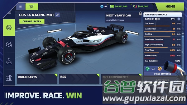 赛车经理4汉化版(MM Mobile 4)截图1