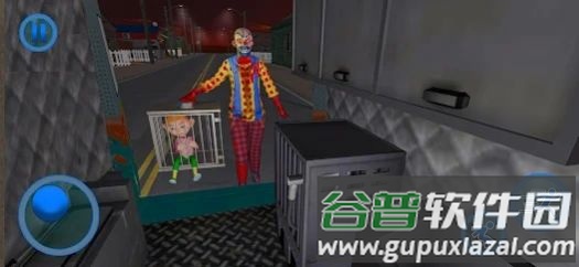 可怕的小丑邻居逃脱游戏(Circus Clown Horror Escape)截图1