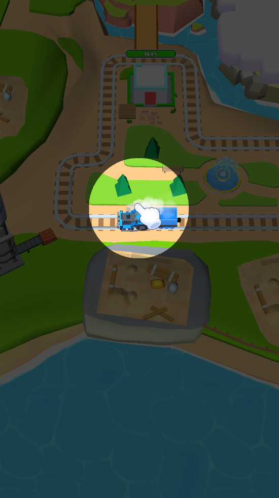 火车小镇免广告版 火车小镇免广告版(Train Town-Idle Game)