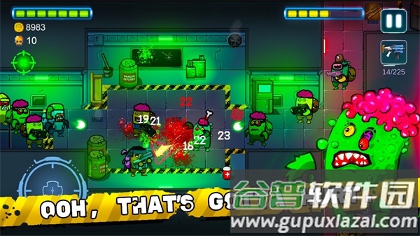 太空僵尸射手下载官方版(Zombie In Space)截图2