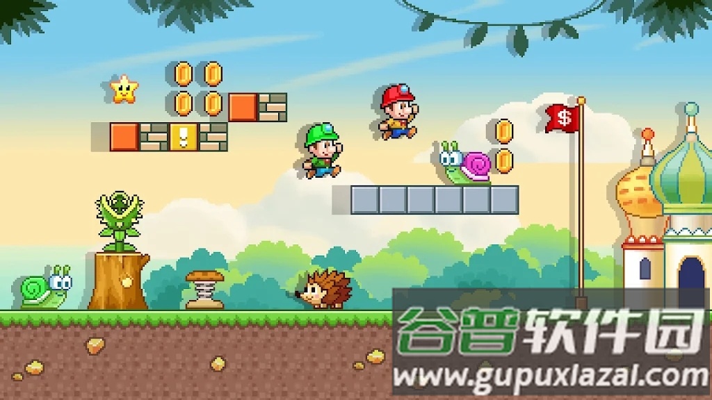 超级马林跳跃奔跑游戏(Super Malin Jump:run game)截图1