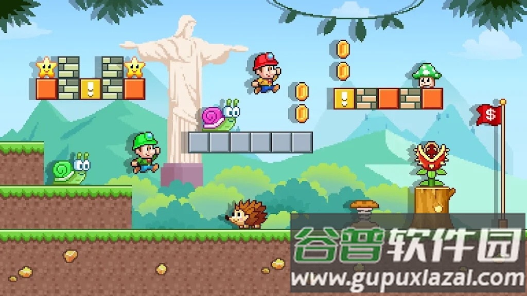超级马林跳跃奔跑游戏(Super Malin Jump:run game)截图2