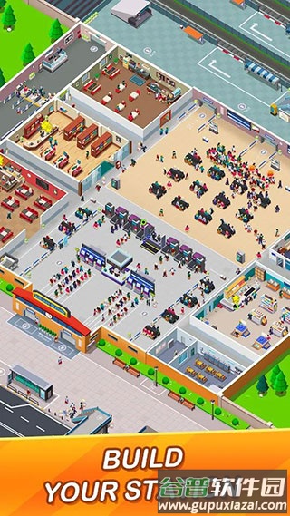 空闲火车帝国大亨免广告版(Idle Train Empire)截图2