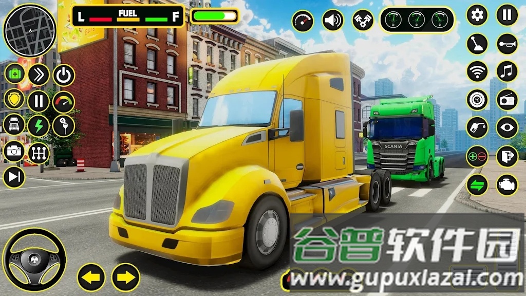 越野卡车运输驾驶游戏(Uphill Cargo Truck Transporter)截图3