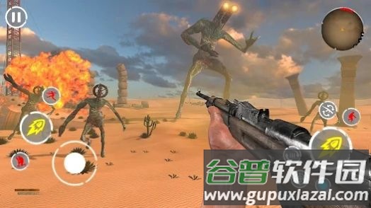 邪恶海妖头怪物逃脱游戏(Evil Siren Head Monster Escape)截图2