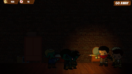 僵尸森林HD生存游戏(Zombie Forest HD)截图1